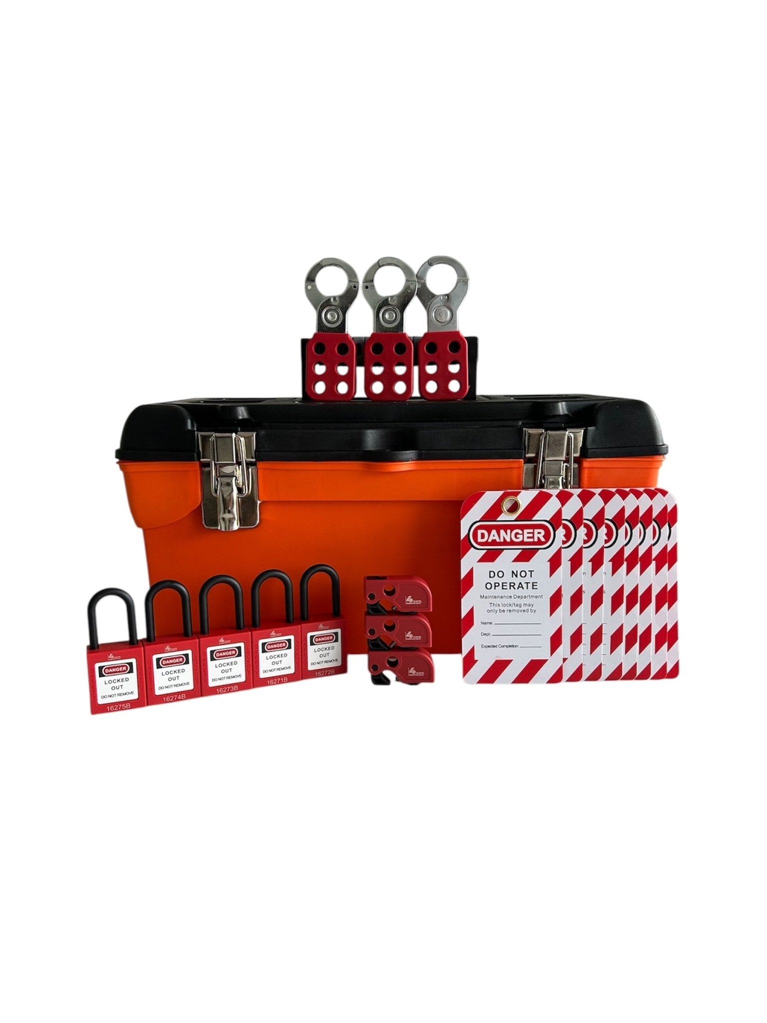 Lock out (LOTO) kit - LOTO gereedschapskist XL - LOCKOUTSTORE.nl