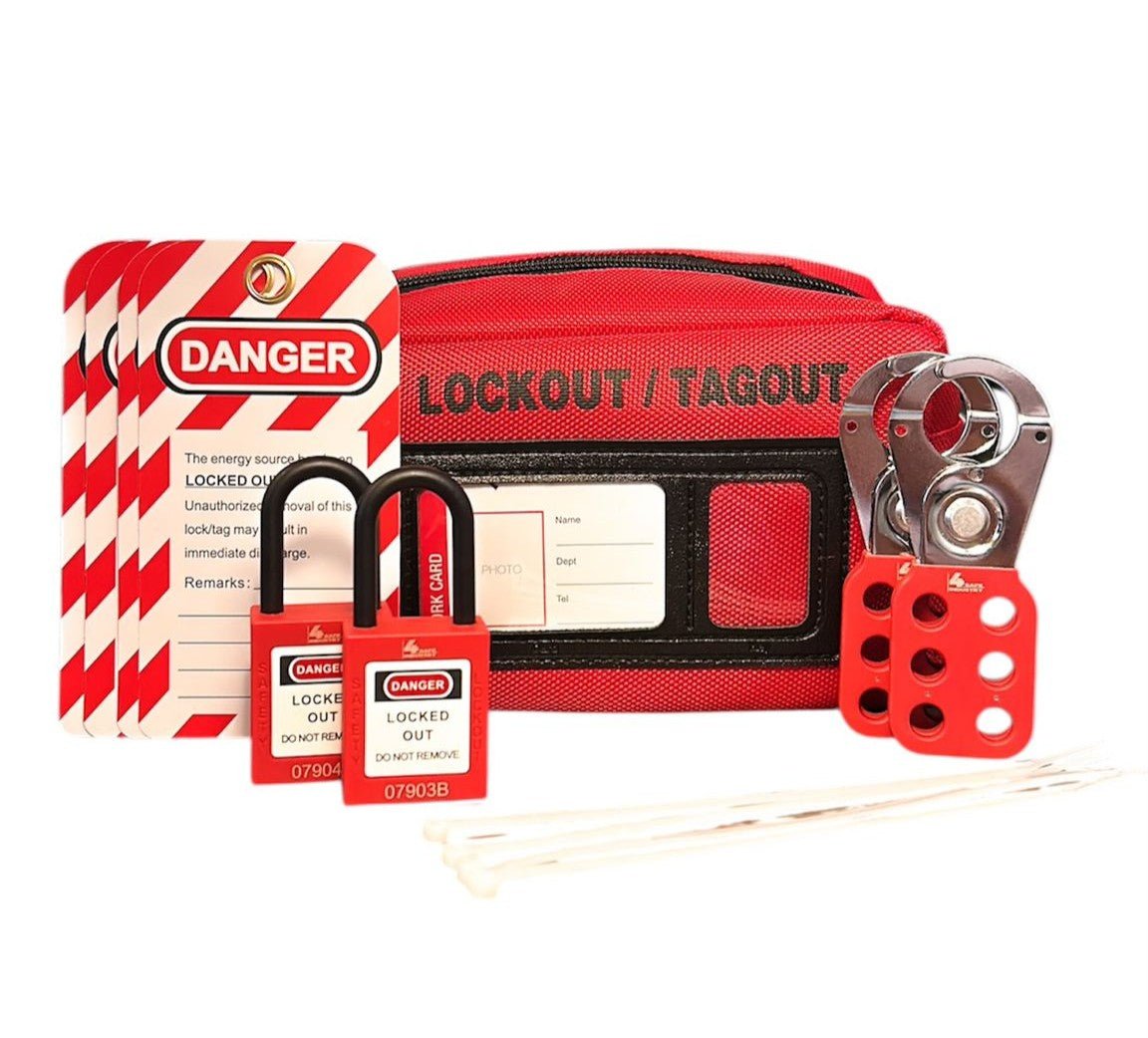 LOTO Servicemonteur Kit - Veiligheidsset voor Professionele Energievergrendeling - LOCKOUTSTORE.nl