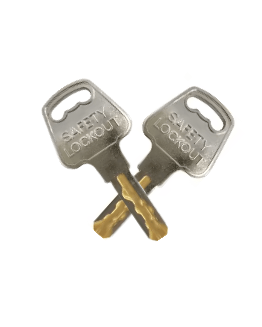 LOTO Veiligheidshangslot Metaal - 38mm - Geel - LOCKOUTSTORE.nl