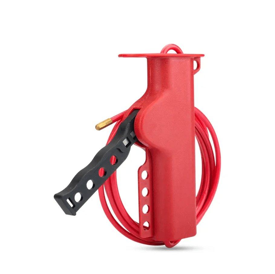 Universeel LOTO Kabelvergrendelingssysteem met Nylon Kabel - Veelzijdige Lockout Tagout Beveiliging - LOCKOUTSTORE.nl