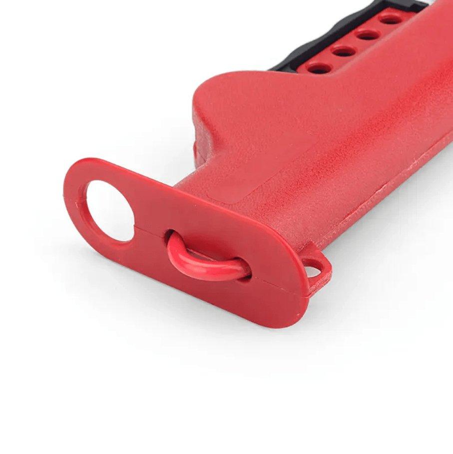 Universeel LOTO Kabelvergrendelingssysteem met Nylon Kabel - Veelzijdige Lockout Tagout Beveiliging - LOCKOUTSTORE.nl
