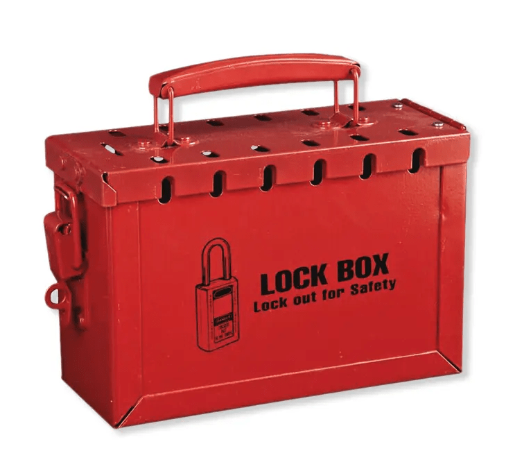 Universele LOTO Veiligheidsvergrendelingsstation - Lockout/Tagout Box voor Werkplaatsen - LOCKOUTSTORE.nl