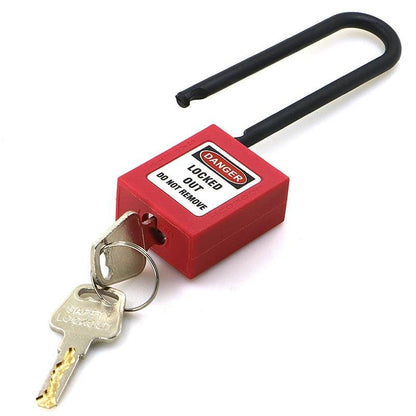 Veiligheid Lock - out Hangslot Nylon 76mm - LOCKOUTSTORE.nl