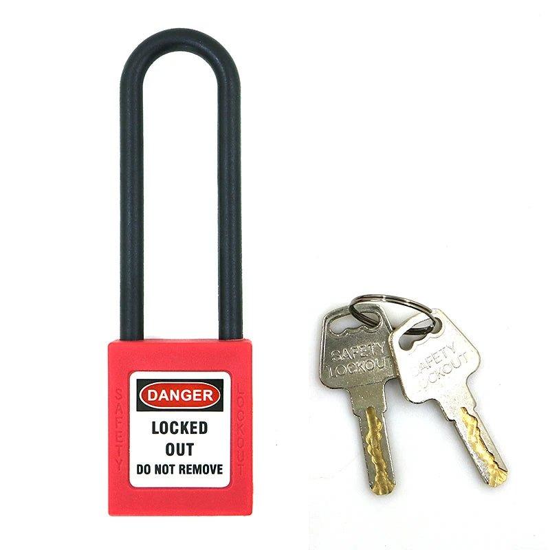 Veiligheid Lock - out Hangslot Nylon 76mm - LOCKOUTSTORE.nl